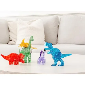 Explore MAGNA-TILES Dinos 5-Piece Magnetic Set