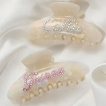 Customizable Large Hair Claw Clips for Women, Perfect Gift