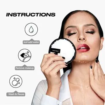 Face Halo Reusable Makeup Removal Pads - Eco-Friendly