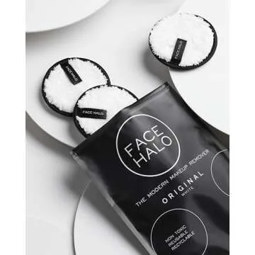 Face Halo Reusable Makeup Removal Pads - Eco-Friendly