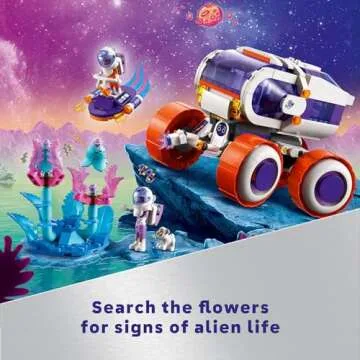 LEGO Friends Space Research Rover Space Toy and Science Playset, Space Gift for 8 Year Old Girls and Boys, Building Toy for Space Lovers and Kids with 2 Mini-Dolls, a Dog and 2 Alien Figures, 42602