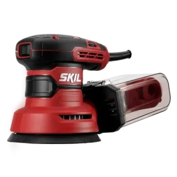 Powerful SKIL 5” Random Orbital Sander with Dust Box