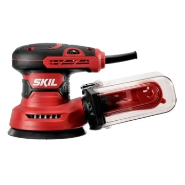 Powerful SKIL 5” Random Orbital Sander with Dust Box