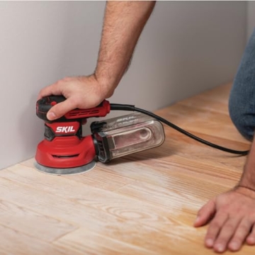 Powerful SKIL 5” Random Orbital Sander with Dust Box