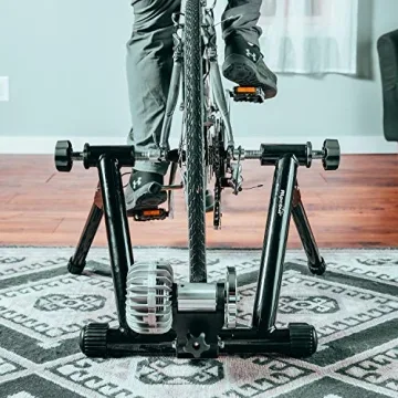 Alpcour Fluid Bike Trainer Stand Silent Foldable Indoor Cycling
