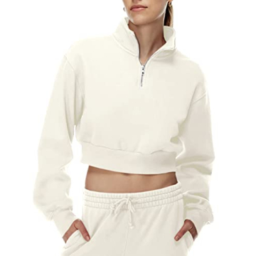 Meladyan Women Fleece Mushroom Graphic Print Oversized Sweatshirt Crewneck Long Sleeve Drop Shoulder Pullover Vintage