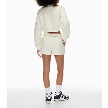 Meladyan Women Fleece Mushroom Graphic Print Oversized Sweatshirt Crewneck Long Sleeve Drop Shoulder Pullover Vintage