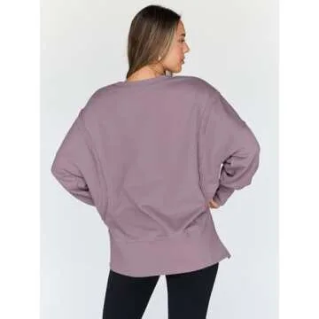 Trendy Queen Oversized Sweatshirt for Women and Teens
