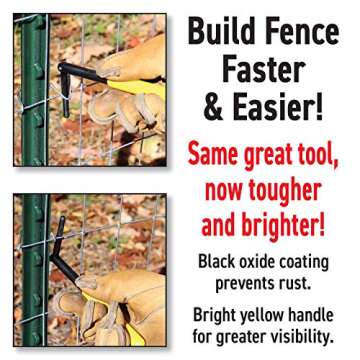 Clip Bender Tool by LockNLube for Easy Fence Installation