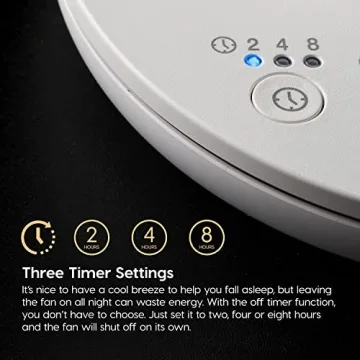 Stylish WOOZOO Fan with Remote & Oscillation for Comfort