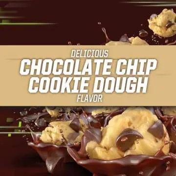 MusclePharm Combat Sport Bar, Chocolate Chip Cookie Dough, High Protein Bars, Combat Cravings, Fuel Performance & Meet Energy Demands, 20g Protein from Whey Protein, 5g Fiber, Gluten Free, 12 Bars