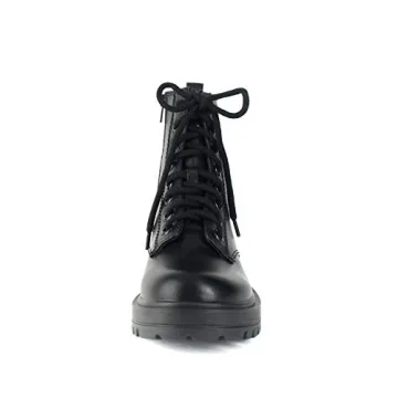 Soda FIRM Black Combat Ankle Bootie Size 8.5
