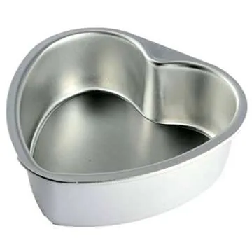 LepoHome Heart Shaped Cake Pan Set for Weddings and Parties