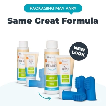 Oxyfresh Premium Pet Dental Kit for Healthy Teeth & Fresh Breath