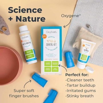 Oxyfresh Premium Pet Dental Kit for Healthy Teeth & Fresh Breath