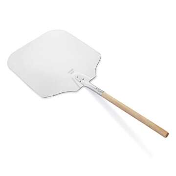 New Star Foodservice 50196 Aluminum Pizza Peel for Effortless Baking