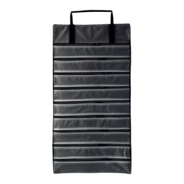 Velvet Travel Jewelry Case Roll Organizer - Compact & Stylish