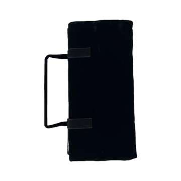 Velvet Travel Jewelry Case Roll Organizer - Compact & Stylish