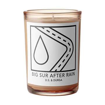 D.S. & Durga Big Sur After Rain 7 oz Candle - Nature-Inspired Ambiance