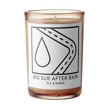 D.S. & Durga Big Sur After Rain 7 oz Candle - Nature-Inspired Ambiance