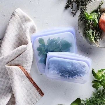 Stasher Silicone Reusable Snack Storage Bag - Eco-Friendly 12 Oz