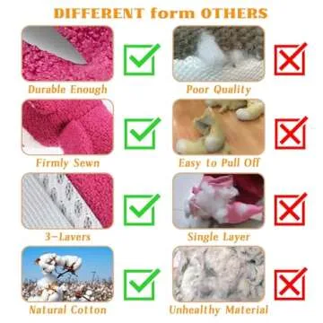 Durable Plush Squeaky Dog Toy for Happy Pets