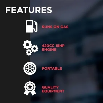 Efficient APWC460E Electric Start Wood Chipper