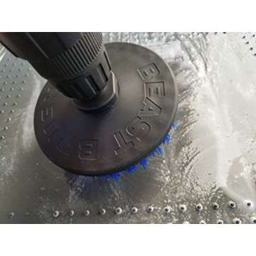 Medium 5" Drill Brush Attachment for Effortless Cleaning