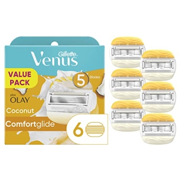 Gillette Venus ComfortGlide Women's Razor Refills with Olay