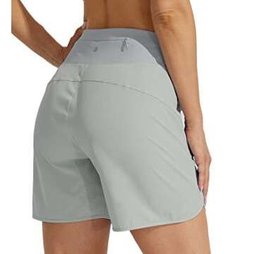 Willit Women's 5" Athletic Running Shorts Quick Dry Workout Hiking Shorts High Waisted Active Shorts...