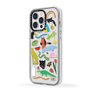 CASETiFY Impact Case for iPhone 13 Pro Max - Beautiful Planet by Lorien Stern - Clear Frost