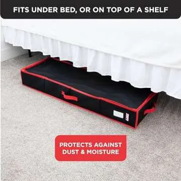 Premium Gift Wrap Organizer for 27 Rolls - Durable 600D Material