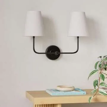 Elegant TERLEENART Battery Rechargeable Wall Sconce - 3 Colors & Dimmable