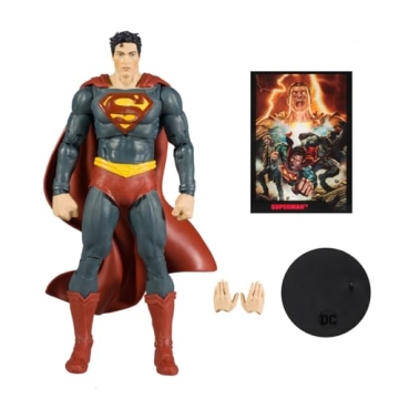 Buy McFarlane DC Superman Figure with Comic - 7IN - Black Adam