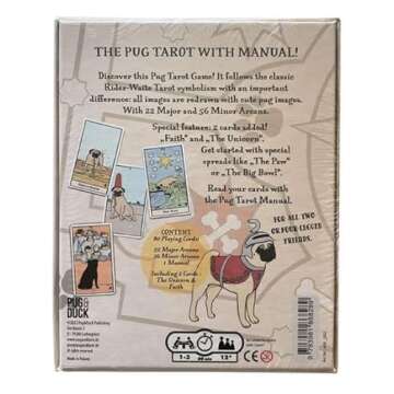 Pug Tarot Cards: Unleash Your Inner Wisdom with Adorable Canine Guides