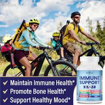 NEW AGE 8 in 1 Immune Support Gummies for All Ages
