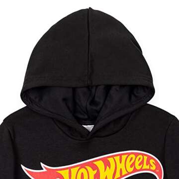 Hot Wheels Toddler Boys Fleece Pullover Hoodie 5T