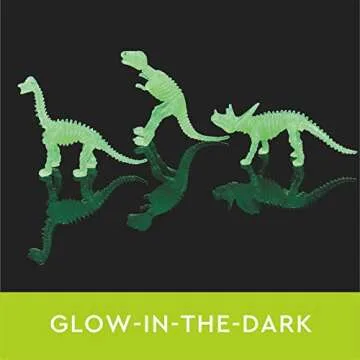 Carolart Dinosaur Sensory Bin for Kids - Educational & Safe Play Set