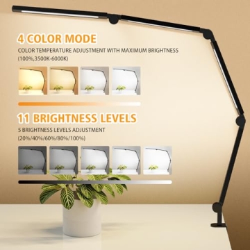 AILBTON Foldable LED Desk Lamp for Home and Office