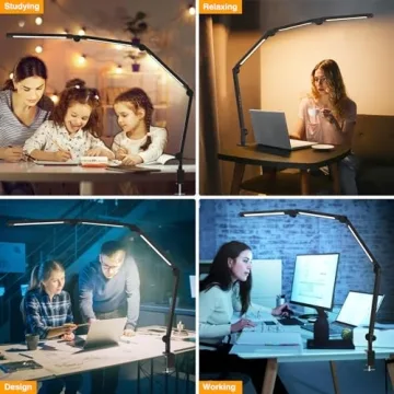 AILBTON Foldable LED Desk Lamp for Home and Office