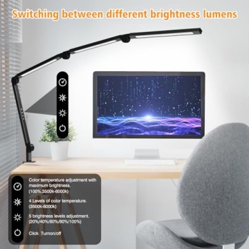 AILBTON Foldable LED Desk Lamp for Home and Office