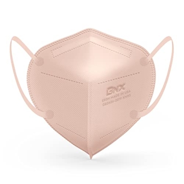 AccuMed BNX KN95 Face Mask - Comfortable & Breathable Protection, 20 pcs, Light Pink