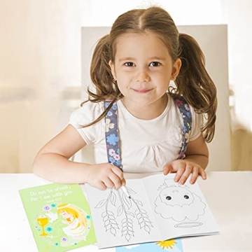 GROBRO7 24Pcs Christian Coloring Books for Kids
