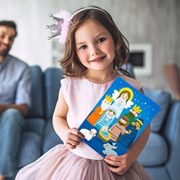 GROBRO7 24Pcs Christian Coloring Books for Kids