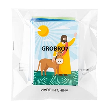 GROBRO7 24Pcs Christian Coloring Books for Kids