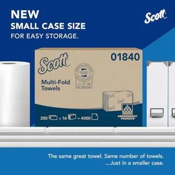 Scott Professional Multifold Paper Towels with Absorbency Pockets