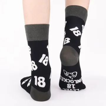 Cool Birthday Socks for 18 Year Old Boys