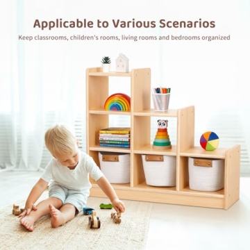 OOOK 9 Cube Storage Cabinet for Kids' Space Organization