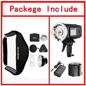 Godox AD600BM Flash Bowens Mount - Powerful 600Ws Outdoor Lighting Solution