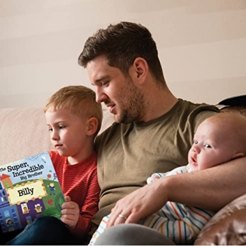 Personalized Super Incredible Big Brother Storybook for Kids